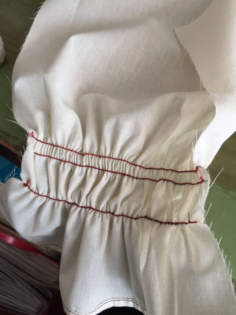 シャーリングの縫い方 | 服飾専門学校講師 yuca先生のクローズ